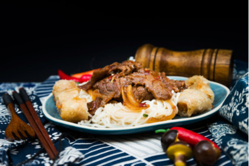 وصفات شعرية - طريقة عمل الموزة بالشعرية