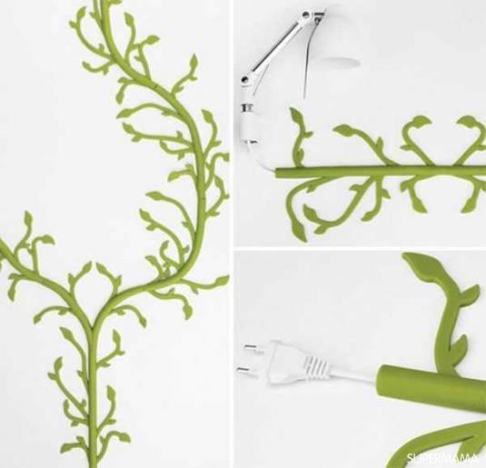 9 أفكار مبتكرة لتحويل أسلاك الكهرباء لديكور منزلي سوبر ماما