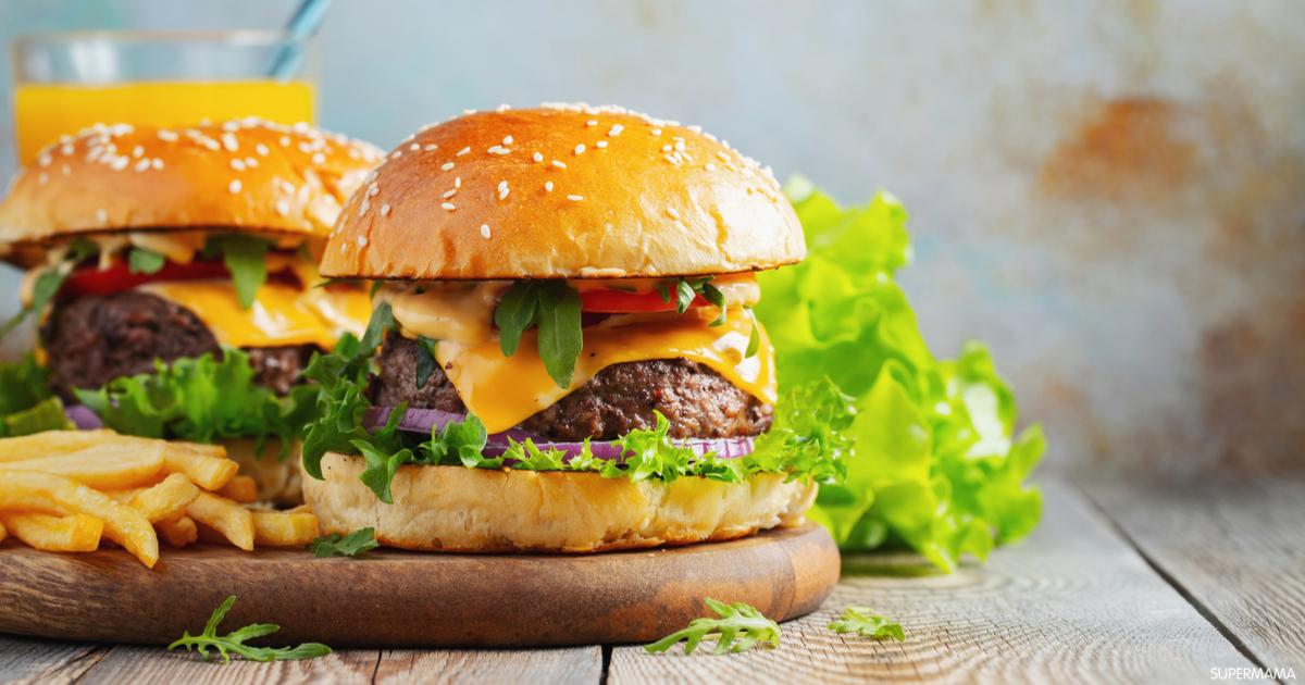 طريقة عمل البرجر على الفحم يا سوبر ماما